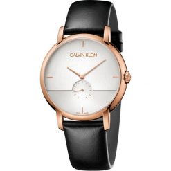 RABAT ZEGAREK CALVIN KLEIN Established K9H2X6C6. Różowe zegarki męskie Calvin Klein, złote. W wyprzedaży za 996,75 zł.