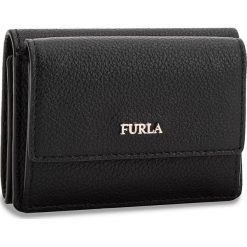 Mały Portfel Damski FURLA - Babylon 962286 P PZ12 OAS Onyx. Czarne portfele damskie marki Furla, ze skóry. Za 435,00 zł.