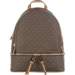 Michael Kors Rhea Medium Plecak Brązowy. Pomarańczowe plecaki damskie Michael Kors, w paski, z materiału. Za 1300,95 zł.