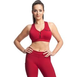 Stanik sportowy Push-up "Spin" - red. Czerwone topy sportowe damskie FJ!, s, bez wzorów, z elastanu, bez rękawów, do biegania. W wyprzedaży za 126,75 zł.