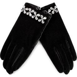 Rękawiczki Damskie GUESS - Not Coordinated Wool AW6814 WOL02 BLA. Czarne rękawiczki damskie Guess, ze skóry ekologicznej. W wyprzedaży za 119,00 zł.