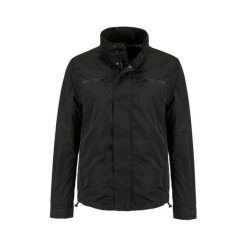 Geox Kurtka Męska 48 Czarny. Czarne płaszcze męskie Geox, m, bez wzorów, eleganckie, bez kaptura. W wyprzedaży za 425,00 zł.