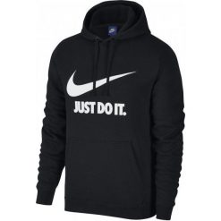 Bluzy męskie: Nike Bluza Męska M Nsw Hoodie Po Jdi Black White Xs
