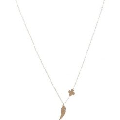 Naszyjniki damskie: Złoty Naszyjnik Lucky Clover