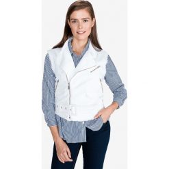 Pinko Nepeta Kamizelka Biały. Białe kurtki damskie Pinko, na wiosnę, s, bez wzorów, z elastanu, bez kaptura. Za 1388,95 zł.
