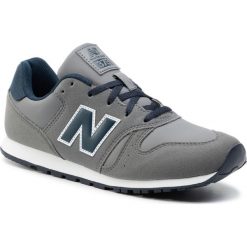 Sneakersy NEW BALANCE - YC373FB Szary. Szare trampki chłopięce New Balance, bez wzorów, ze skóry ekologicznej, na sznurówki. W wyprzedaży za 169,00 zł.