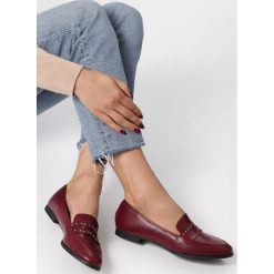 Bordowe Mokasyny Sheena. Czerwone mokasyny damskie Born2be, klasyczne. Za 79,99 zł.