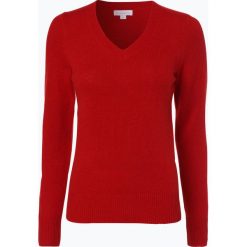 Swetry klasyczne damskie: brookshire – Sweter damski, czerwony