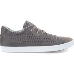 Półbuty GEOX U SMART. Szare półbuty sznurowane męskie marki Geox, z tkaniny. Za 249,90 zł.