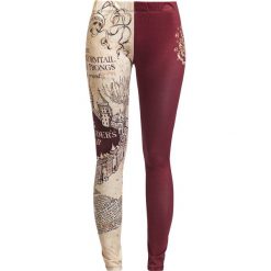Harry Potter Marauder's Map Legginsy wielokolorowy. Brązowe legginsy marki Harry Potter, s, z nadrukiem. Za 121,90 zł.