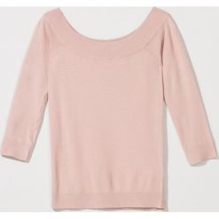 Wiskozowy sweter open shoulder -. Swetry damskie Mohito, s, bez wzorów, z wiskozy, bez rękawów, bez kaptura. Za 59,99 zł.