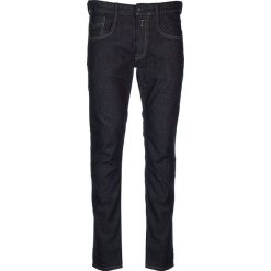 Dżinsy "Anbass" - Straight fit - w kolorze granatowym. Niebieskie jeansy męskie Replay, m, w paski, klasyczne. W wyprzedaży za 139,95 zł.