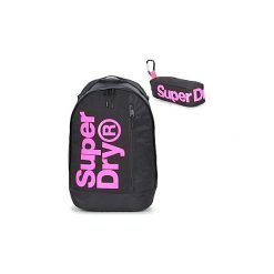 Plecaki Superdry ACADEMY FRESHMAN BACKPACK. Czarne plecaki damskie marki Superdry, bez wzorów. Za 175,20 zł.