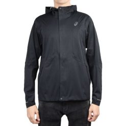 Asics Accelerate Jacket 2011A245-0904 kurtka męskie czarne S. Czarne kurtki sportowe męskie Asics, na zimę, s, bez wzorów, z poliesteru, bez kaptura, do biegania. W wyprzedaży za 319,99 zł.