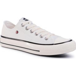 Trampki LEE COOPER - LCW-20-31-052 White. Białe półbuty męskie Lee Cooper, na co dzień, bez wzorów, z gumy, eleganckie, bez zapięcia. Za 99,00 zł.