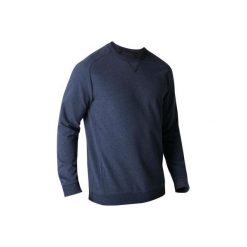 Bluza Gym & Pilates 500 męska. Niebieskie bluzy męskie marki DOMYOS, s, z elastanu. W wyprzedaży za 39,99 zł.