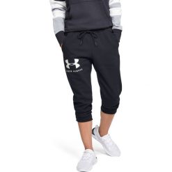 Under Armour Rival Spodnie dresowe Czarny. Czarne spodnie damskie Under Armour, xs, z bawełny. Za 188,95 zł.