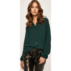 Answear - Koszula. Zielone bluzki damskie ANSWEAR, s, z poliesteru, eleganckie. W wyprzedaży za 99,90 zł.