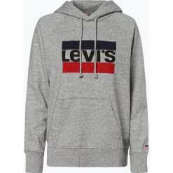 Levi's - Damska bluza nierozpinana, szary. Szare bluzy damskie marki Levi's®, s, z nadrukiem, z bawełny, bez rękawów, bez kaptura. Za 239,95 zł.