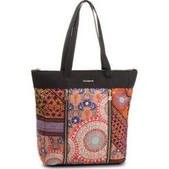 Torebka DESIGUAL - 18WAXF90 3000. Brązowe torebki klasyczne damskie Desigual, z materiału, duże. W wyprzedaży za 249,00 zł.