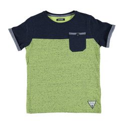 T-shirty chłopięce: Koszulka w kolorze granatowo-zielonym