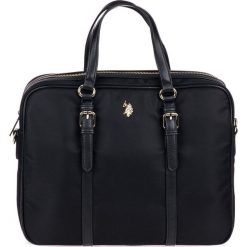 U.S. POLO ASSN. torebka Houston Business bag czarny. Czarne torebki klasyczne damskie U.S. Polo Assn., bez wzorów, eleganckie, bez dodatków. Za 439,00 zł.