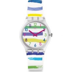 ZEGAREK SWATCH GENT. Szare zegarki męskie marki Swatch, sztuczne. Za 235,00 zł.