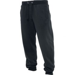 Spodnie dresowe męskie: Urban Classics Straight Fit Sweatpants Spodnie dresowe czarny