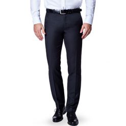 Spodnie Business Mix Czarne. Czarne garnitury męskie LANCERTO, s, bez wzorów, z wełny, eleganckie. Za 299,90 zł.