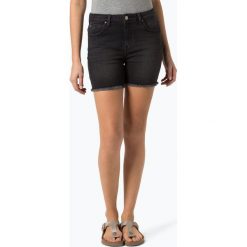 Lee - Damskie spodenki jeansowe – Boyfriend Short, czarny. Czarne szorty jeansowe damskie Lee, klasyczne. Za 259,95 zł.