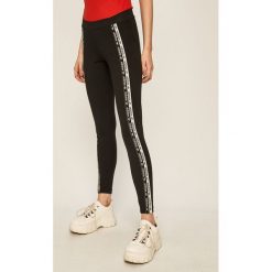 Adidas Originals - Legginsy. Czarne spodnie damskie adidas Originals, bez wzorów, z bawełny. Za 139,90 zł.