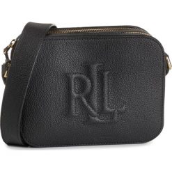 Torebka LAUREN RALPH LAUREN - Hayes 20 431752895001 Black. Czarne listonoszki damskie Lauren Ralph Lauren, bez wzorów, ze skóry, bez dodatków. Za 1089,00 zł.