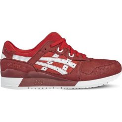 Asics Asics Gel Lyte III H7K4Y-2301 39,5 Czerwone. Czerwone buty sportowe męskie Asics, ze skóry, bez zapięcia, asics gel lyte. W wyprzedaży za 349,99 zł.