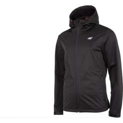 4F Men Softshell NOSH4-SFM001-20S kurtka męskie czarne M. Czarne kurtki męskie 4f, na lato, s, bez wzorów, z poliesteru, bez kaptura. Za 169,99 zł.