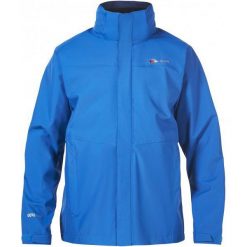 Kurtki trekkingowe męskie: Berghaus Kurtka Outdoorowa Hillwalker Shell Jkt Am Blue/Blue M
