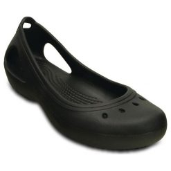 Crocs Baleriny Damskie Kadee Work W Black, 36,5. Czarne baleriny damskie Crocs, bez wzorów, eleganckie, bez obcasa. W wyprzedaży za 149,00 zł.