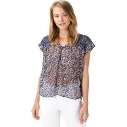 Pepe Jeans Suki Top Niebieski. Niebieskie bluzki damskie Pepe Jeans, s, w kwiaty, z poliesteru, bez kołnierzyka, bez rękawów. Za 285,95 zł.