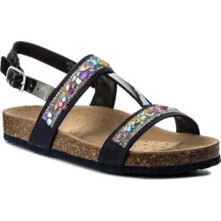 Sandały dziewczęce: Sandały GEOX – J N.S. Aloha G.B J821CB 01002 C4002 D Navy