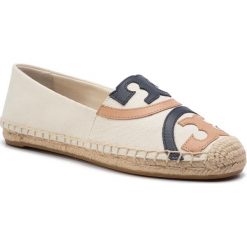 Espadryle TORY BURCH - Poppy Espadrille 57291 Powder/Multi 261. Brązowe espadryle damskie Tory Burch, bez wzorów, ze skóry, bez obcasa. W wyprzedaży za 419,00 zł.