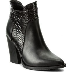 Botki damskie lity: Botki KAZAR – Florence 30951-16-00 Czarny