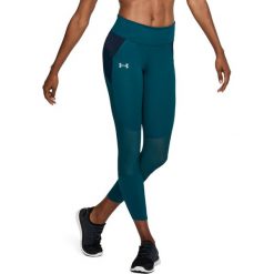 Spodnie dresowe damskie: Under Armour Spodnie damskie Speedpocket Run Crop zielone r. XS (1323044-716)