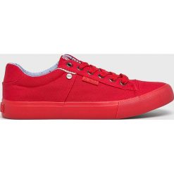 Big Star - Tenisówki. Czerwone trampki męskie BIG STAR, bez wzorów, z gumy, retro, na sznurówki. Za 109,90 zł.