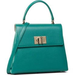 Torebka FURLA - 1927 BAKPACKO-ARE000-D7D00-1-007-20-BG-B Smeraldo i. Zielone torebki klasyczne damskie Furla, bez wzorów, ze skóry, klasyczne, bez dodatków. Za 1689,00 zł.