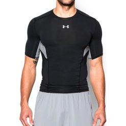 Under Armour Koszulka męska CoolSwitch Short Sleeve czarno-szara r. XXL (1271334001). Szare koszulki sportowe męskie Under Armour, xxl. Za 122,02 zł.