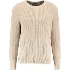 Swetry klasyczne męskie: s.Oliver BLACK LABEL Sweter camel melange