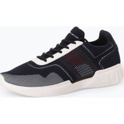 Tommy Hilfiger - Tenisówki męskie, niebieski. Niebieskie trampki męskie TOMMY HILFIGER, bez wzorów, eleganckie, bez zapięcia. Za 449,95 zł.