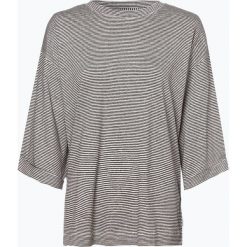 Calvin Klein Womenswear - Koszulka damska z dodatkiem lnu, czarny. Czarne koszulki damskie marki Calvin Klein Womenswear, s, w paski, z materiału, bez kołnierzyka. Za 299,95 zł.