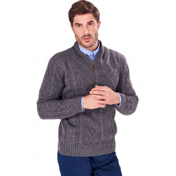Sweter w kolorze antracytowym. Szare golfy męskie marki Camel Active, Auden Cavill, m. W wyprzedaży za 139,95 zł.