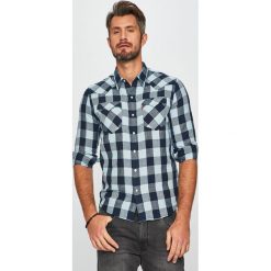 Levi's - Koszula. Niebieskie koszule męskie Levi's®, s, w kratkę, z bawełny, klasyczne, z klasycznym kołnierzykiem, z długim rękawem. Za 219,90 zł.