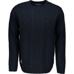 Swetry klasyczne męskie: Sweter „Koby” w kolorze granatowym